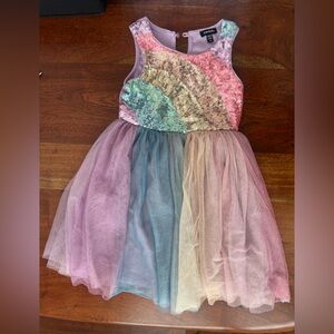 Zunie Pastel Sequin Top in Pink, Mint & Lavender